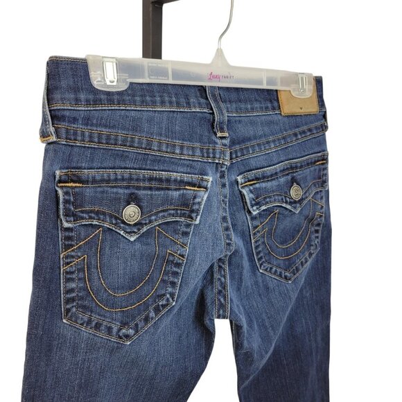 True Religion Women's Geno  Relaxed Slim Jeans Size 29 - Picture 6 of 10